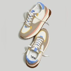 Madewell Kickoff Trainers in Colorblock & Suede NEW IN BOX new balance